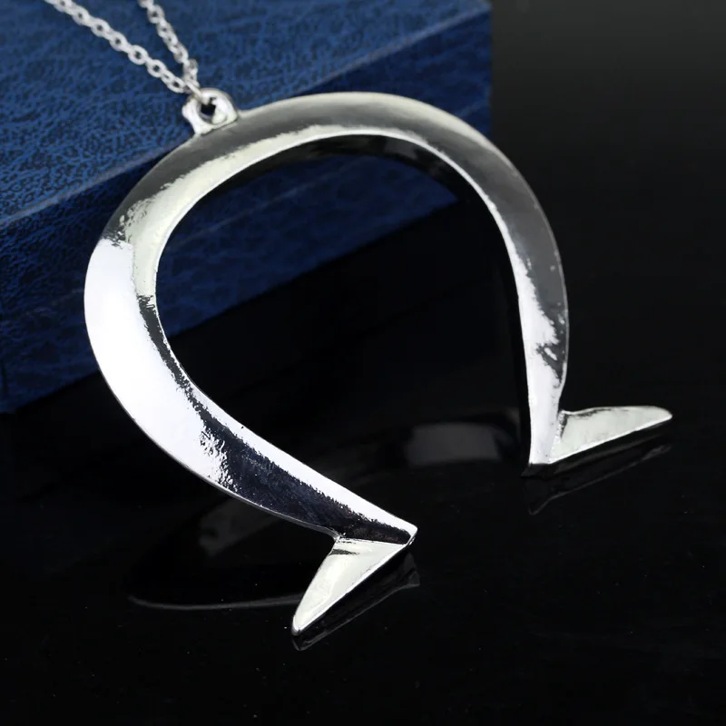 Cosplay Necklace Alice Madness Returns Horseshoe Long Chain Pendant Necklaces Accessories