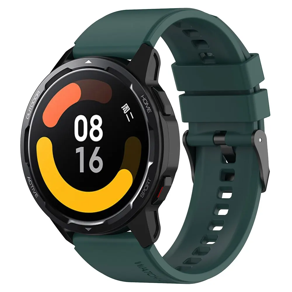 Silicone Watchband 22mm Xiaomi Mi Watch Color 2 Sports Strap Mi Watch Color Correa Wristband Xiaomi S1 Active