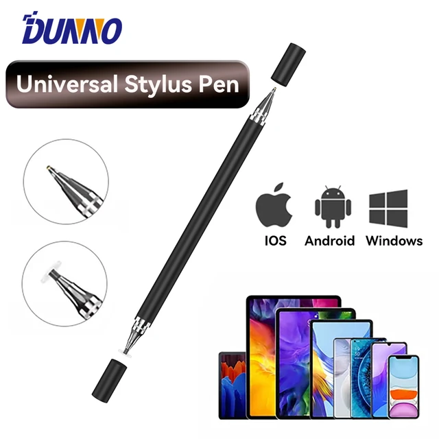 Acheter Stylet universel 2 en 1 pour tablette, accessoires de téléphone  portable, tablette de dessin, écran tactile capacitif, 1 pièce/2 pièces/4  pièces