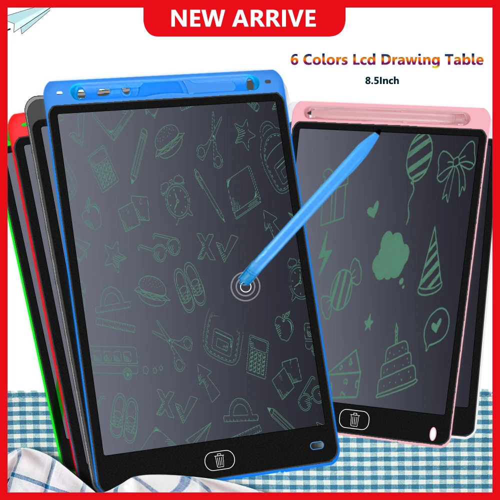 8.5 Inch Pad Lcd Drawing Tablet For Children Toys Painting Tools