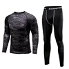 Men Clothing Sportswear Gym Fitness Compression Suits Running Set Sport Outdoor Jogging Quick Dry Tight  Ropa Deportiva 3