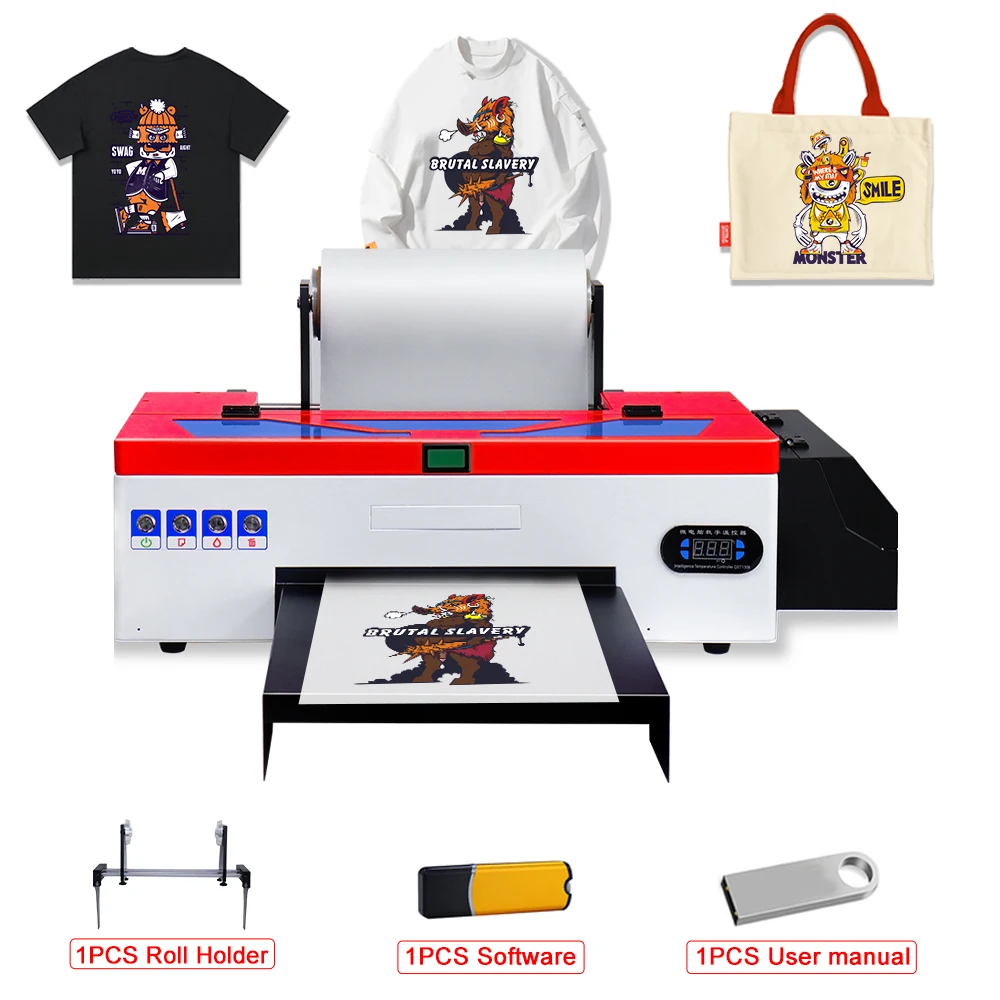Dtf Printer A3 Tshirt Printing Machine Per Epson L1800 R1390 L805 Dx5 A3 Dtf Printer Dtf Transfer Film Printer Per T Shirt Print