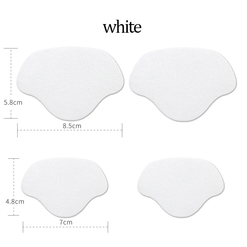 4 Pcs Sneaker Repair Patch Self-Adhesive Heel Patch Repair of Sneaker Hole Heel Suitable for most shoe types