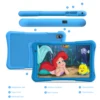 PRITOM 10 inch kids tablet Android 12, 4GB(2+2)+32GB, Quad Core, 6000 mAh, WiFi 6, Dual Camera, Bluetooth, Toddler Tablet 4