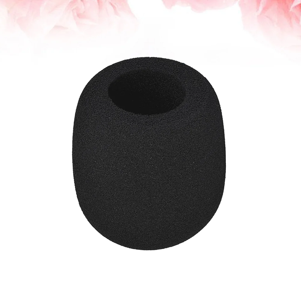 

8pcs Microphone Windscreen Sponge Headset Pads Cushion Protection Replacement for KTV Dance Conference Room Stage