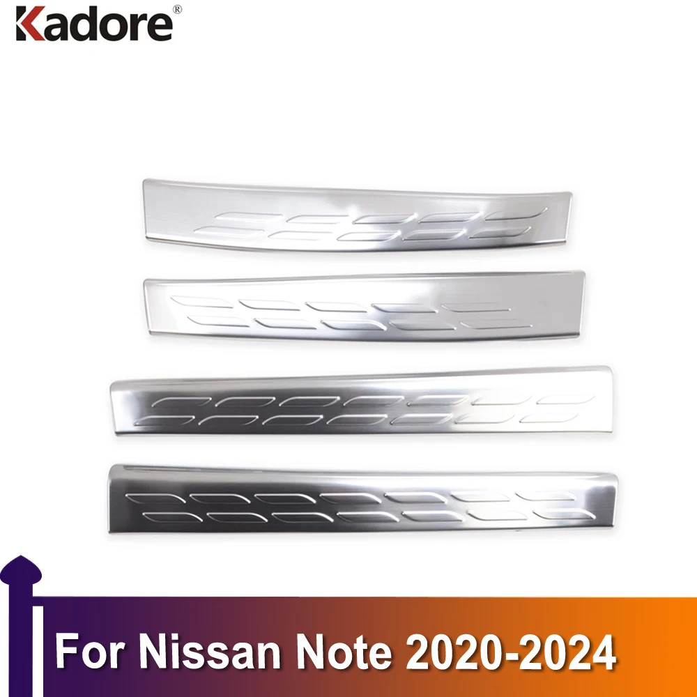 

Накладки на пороги для Nissan Note 2020-2022 2023 2024