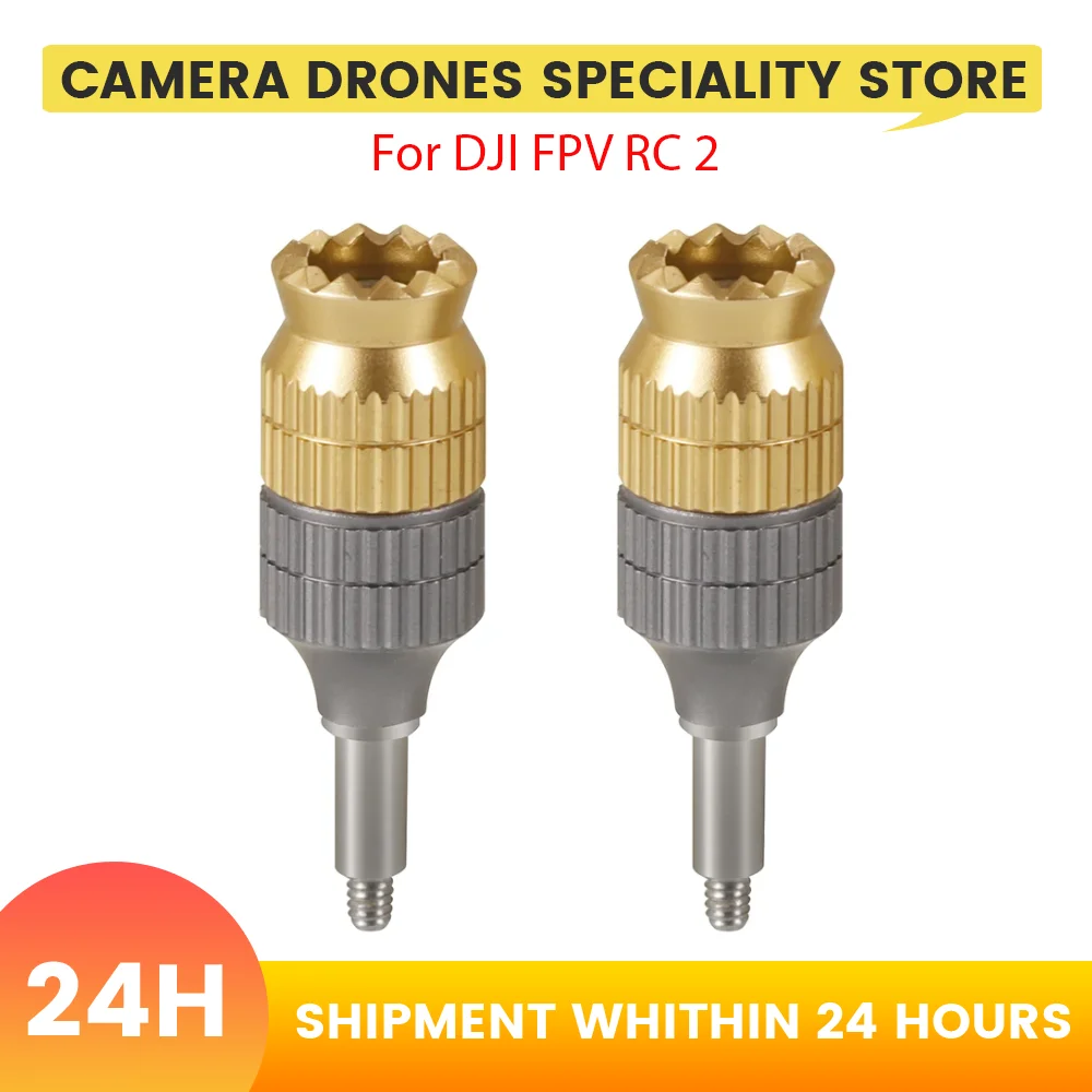 CNC Aluminum Extended Joystick Thumb Stick Rocker for DJI FPV/Avata 1/Avata 2 Mavic 3 RC Pro Remote Controller Drone Accessories