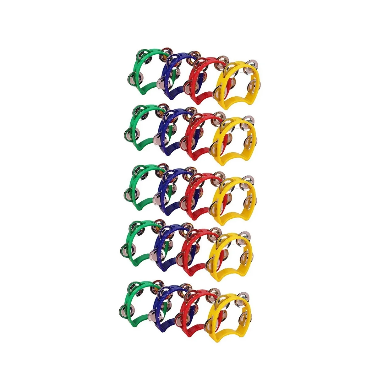

20 шт., пластиковые музыкальные инструменты, мини Ручные бурины, Ударные музыкальные инструменты