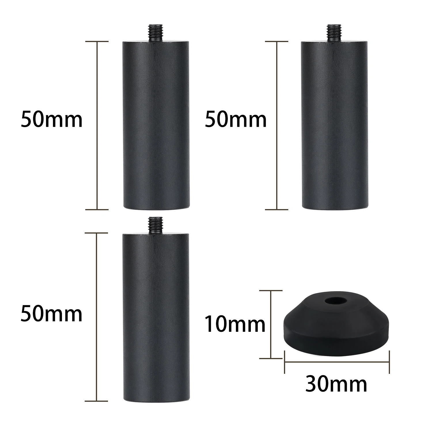 Twotrees Heightening Column kit 150MM For TTS Laser Engraving Machine Leg expansion Compatible 95% Laser Engraving