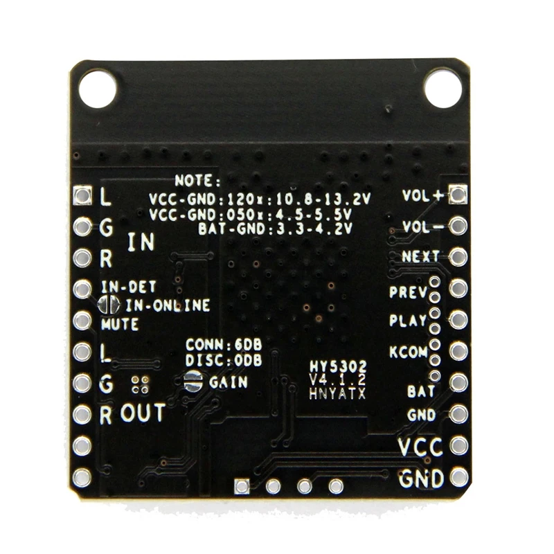 Hot Sale2x QCC3031 APTXHD Module Audio Input LINE-In Lossless Hifi Bluetooth 5.0 Receiver Board For BT Headset NO DC 3.3-4.2V