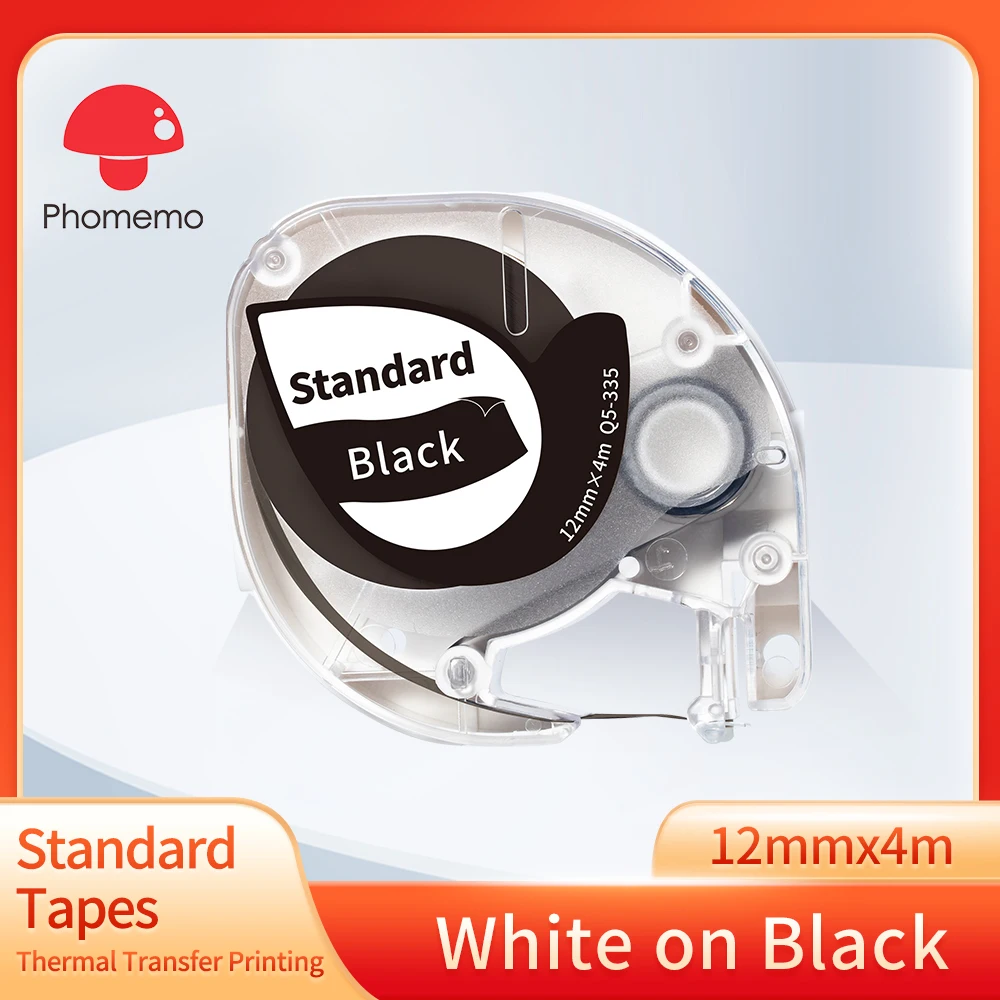 Enhanced Label Maker Tape - 12mm Width