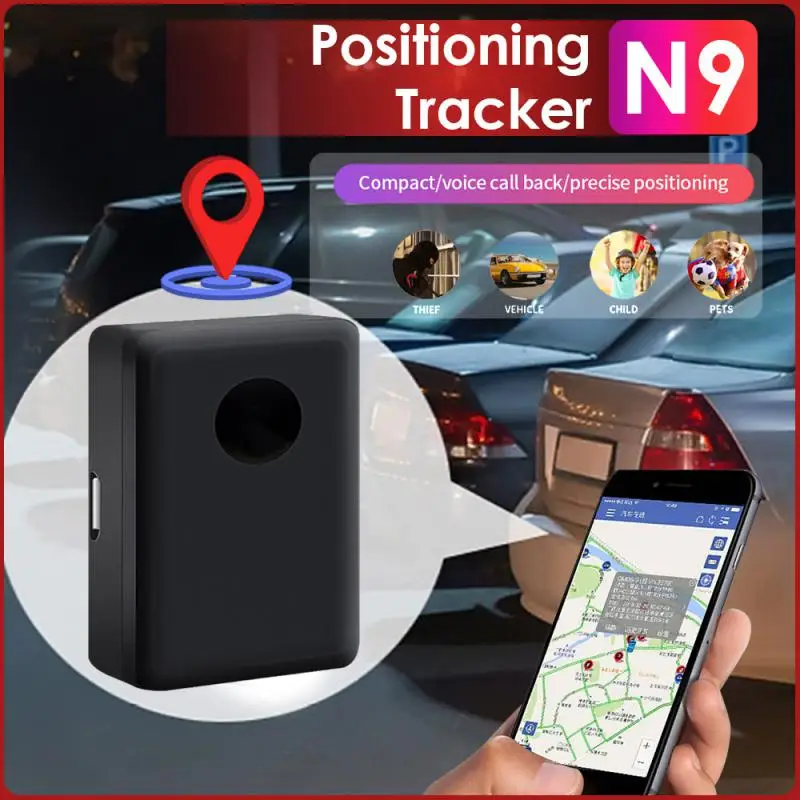 Mini N9 GSM Device Anti-lost Anti-theft GPS Tracker Audio Monitor Listening Surveillance 12 Days Standby Voice Activation Built