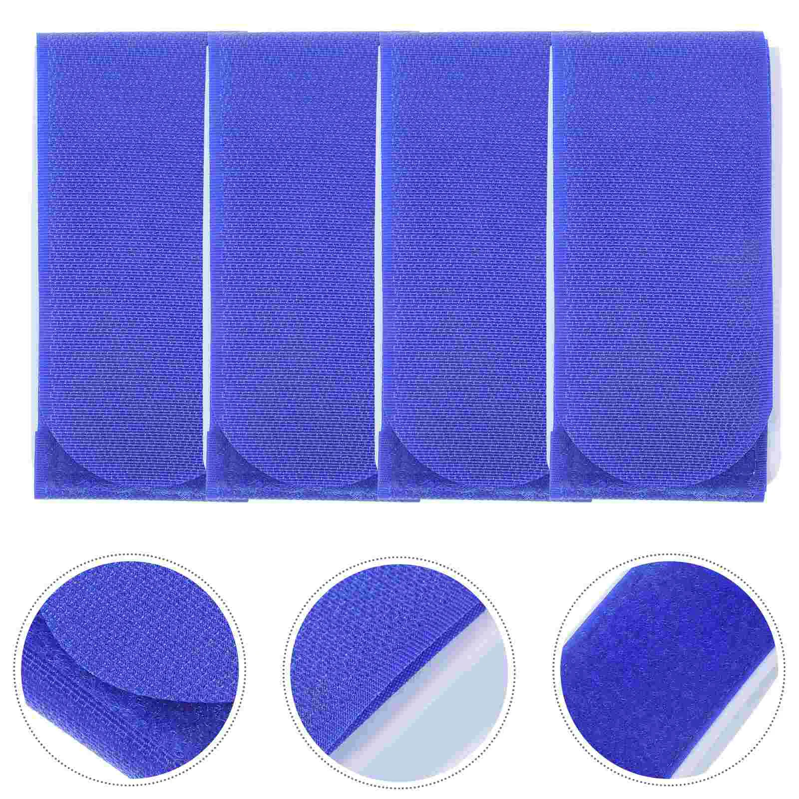 4Pcs Outdoor Snowboard Fixing Straps Portable Ski Fixing Bands Skis Accessories