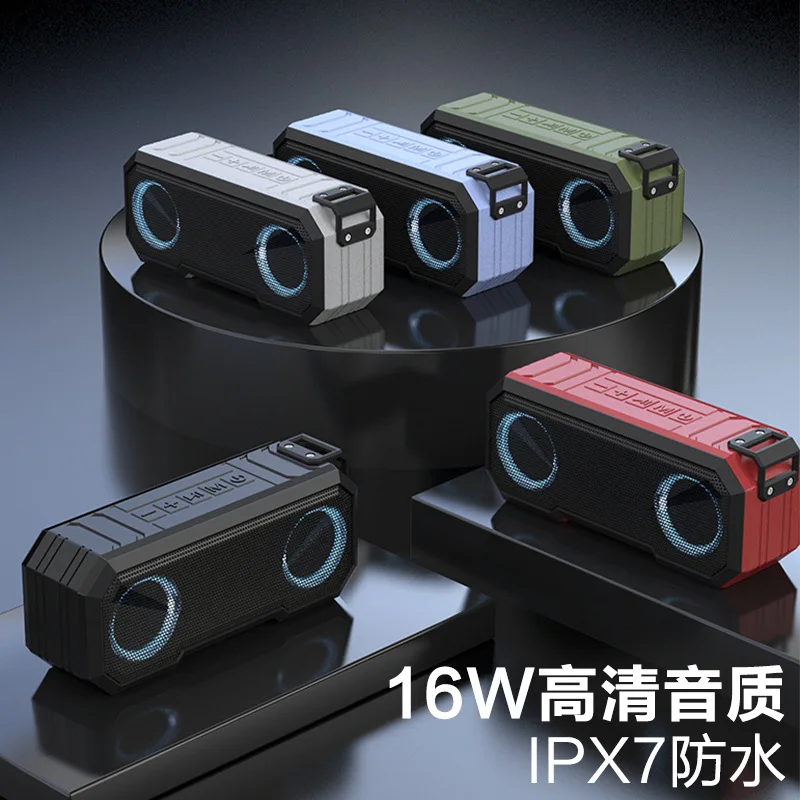 

492379873232 New Croshgs-border X8 TWasS Bluetooth speakher IPX7 waterproof lsaght belt chharging bank dual spseakers