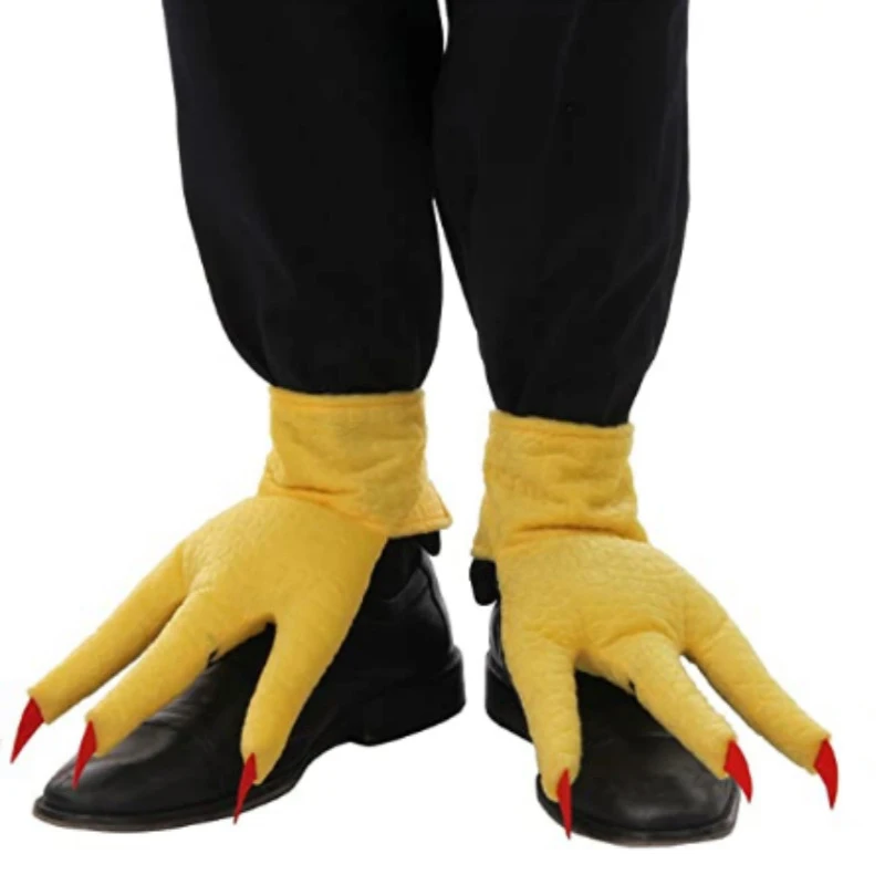 Bare Feet Shoes Costume Realistic Interesting Funny Animal Paws Socks Chicken Feet Socks For Horse Themed Activities Cosplay 3