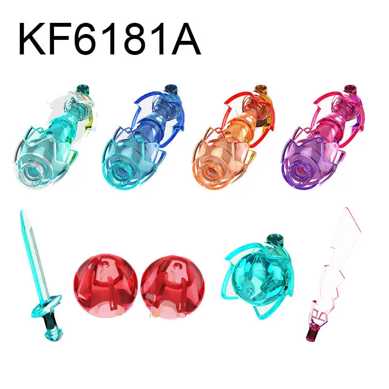 

KF6181A New Arrival Japanese Anime Characters Mini Building Blocks Action Figures ABS Plastic Educational Toys For Children