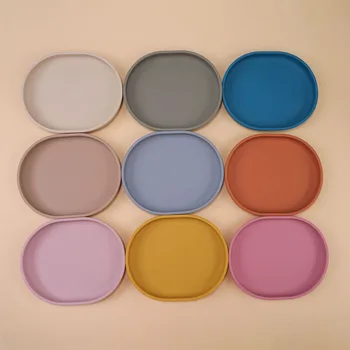 Cartoon Silicone Baby Plate 1