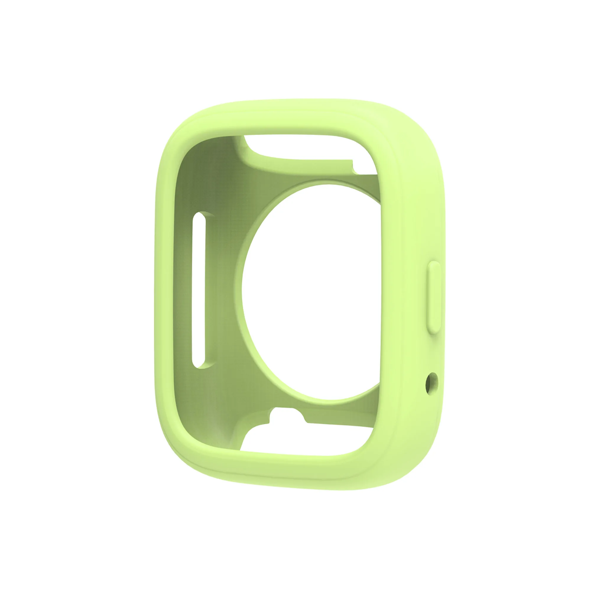 Premium Soft TPU Silicone Case for Smart Watch with Frame Screen Protector