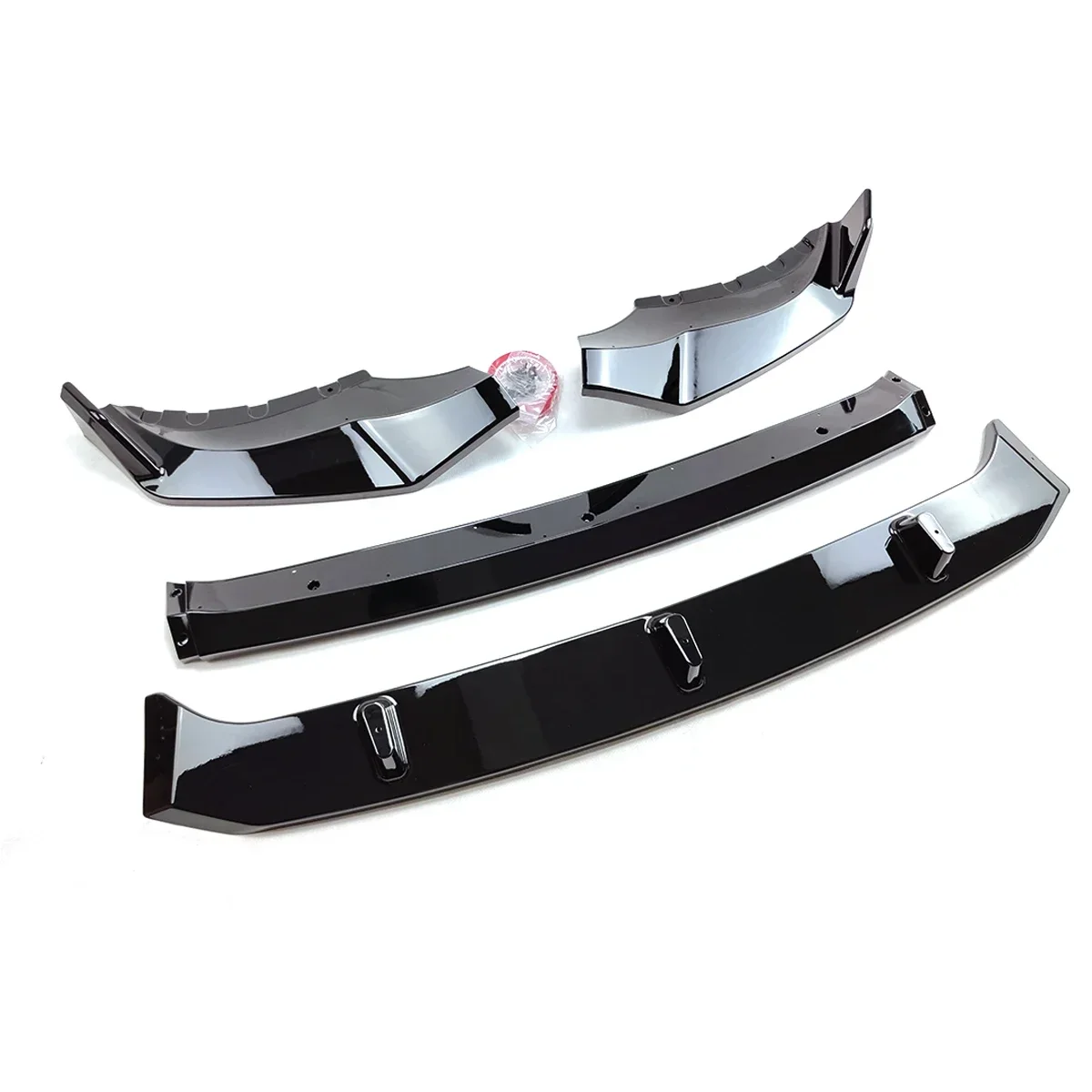 4 Pcs Car Front Bumper Splitter Spoiler Lip Guard Protector Body Kit for BMW X5 G05 M Sport Car Exterior Accessories