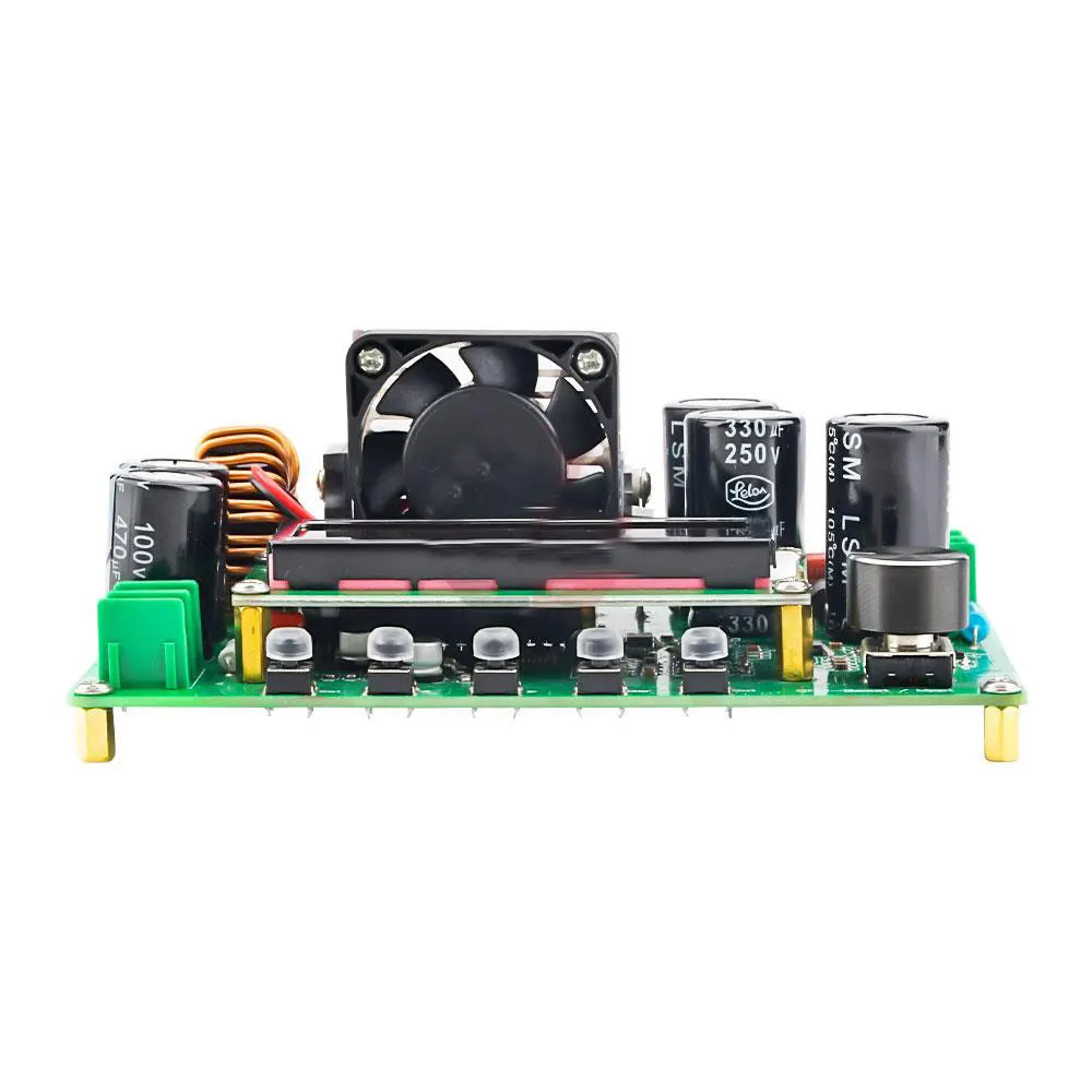 

DPX800S DC-DC NC CV CC Booster Module Boost 12V~120V 0-15A Adjustable MPPT R9JC Power Supply Module LCD Display Voltmeter