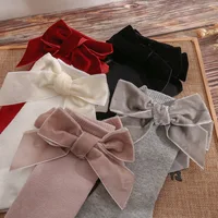 Socks Baby Accessories Newborn Boys Girl Autumn Winter Kids Toddler High Knee Bow Socks Children Spanish Style Cotton Stockings 2