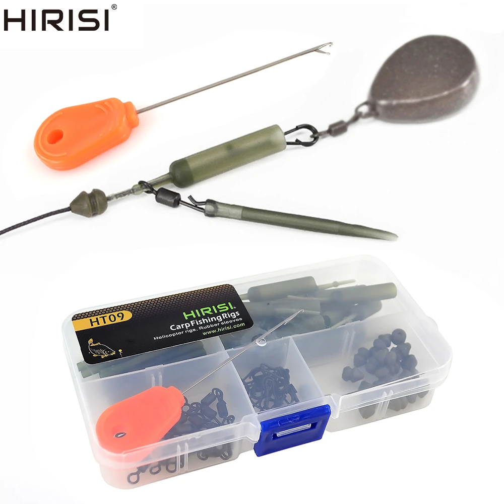 Carp Fishing Safety Lead Clips With Bait Needle Fishing Swivel And Snap