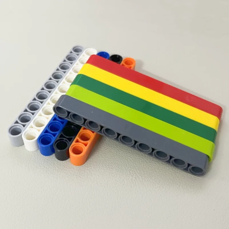 기술 MOC 빌딩 블록용 40490 리프트암 두꺼운 1x9 브릭 장난감, 하이테크 ..
