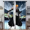 BleachS Blackout Curtain for Room 2 Panel Anti-mosquito Curtains 2 Pieces Shades Tulle for Bedroom Partition Living Kitchen Home 1