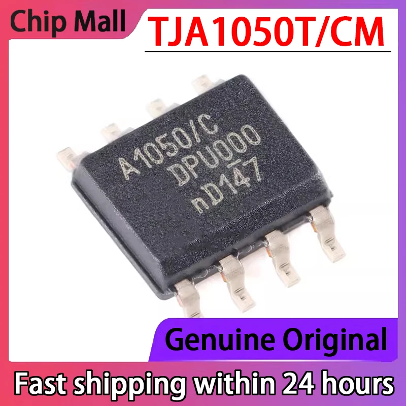

5PCS Chip TJA1050T/CM,118 Silk Screen A1050/C SOP-8 CAN Bus Transceiver Chip