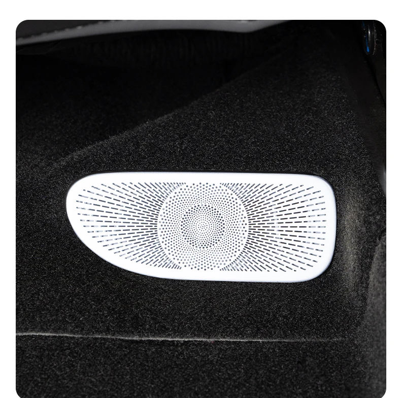 For ZEEKR 7X Air outlet protection cover under the seat Metal dust cover Anti-cl