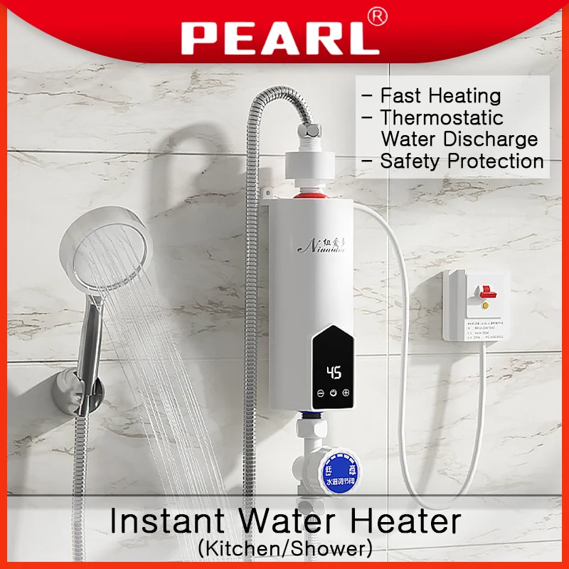 InstantBoilerDouche110V220VBadkamerKeukenkraanEuUsPlugBoiler