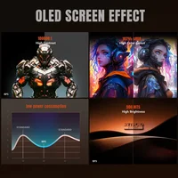 Retroid Pocket 5 RP5 Console de jeu portable rétro Consoles de jeux vidéo Android13 5.5 pouces OLED HD écran SD865 8 + 128G 512G PSP PS2 3