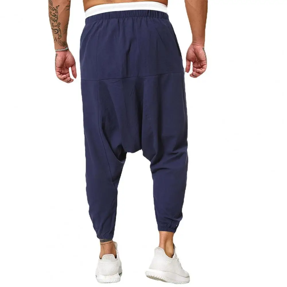 Men Pants Chic Quick Dry Men Trousers Colorfast Cross Pants Thin Quick Dry Trousers Garment men cotton pants men harem pants men jogger sweatpants