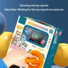 Kids Toys Egg Twisting Machine Cardboard Box Surprise Blind Box Gashapon Machines with 6pcs Random Capsule Toys 4