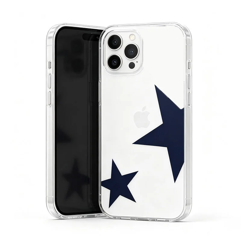 Chic Pentagram Print Phone Case