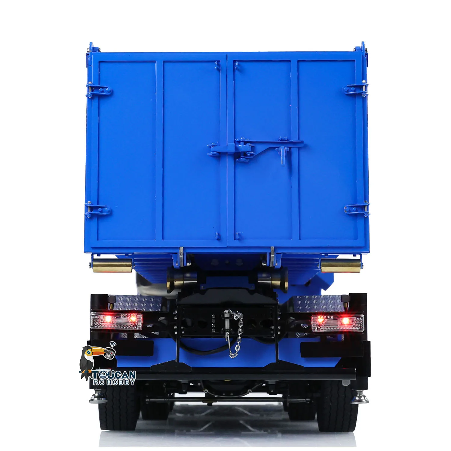Toy 1:14 10x10 770S Metal Chassis Hydraulic Crane RC Dumper RTR Full Dump Truck Car Light Sound XELite Finished Vehicle for Boys 5