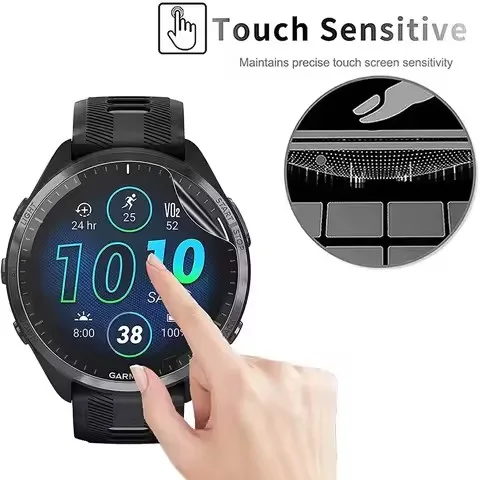 Soft Hydrogel Clear Screen Protector Film - 3 Pack