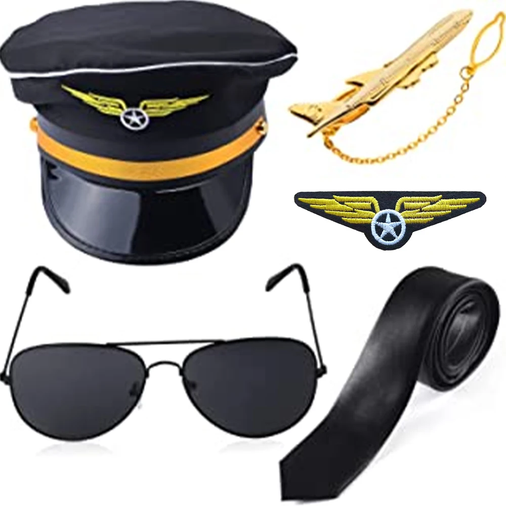 Compagnia Aerea Occhiali Da Sole Pilota Aereo PESENAR Cappello Da