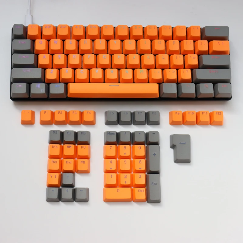 Keycap Backlit Duas Cores Tecla Caps Para
