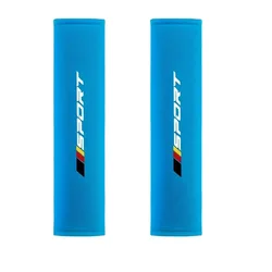 Comfort Soft Seat Belt Shoulder Protectors - Set of 2 (2PCS Blue)