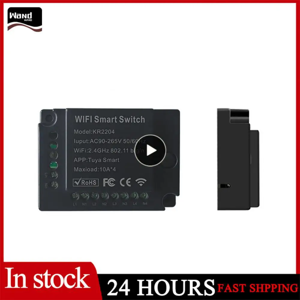 Tuya Smart Life Wifi Switch Relè Breaker Module Home Alexa Echo Voice Control Smart Lighting Timer Switch