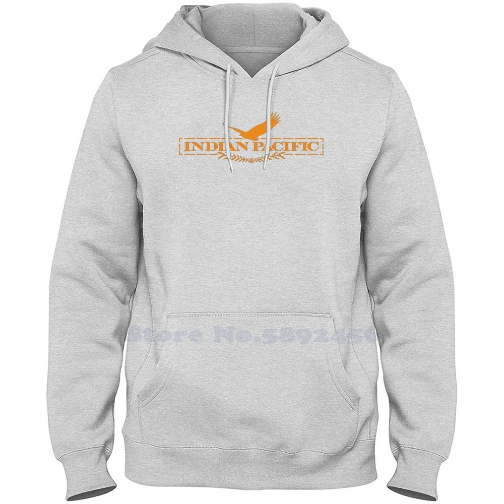 

Indian Pacific Casual Clothing Sweatshirt 100% Cotton Graphic Hoodie