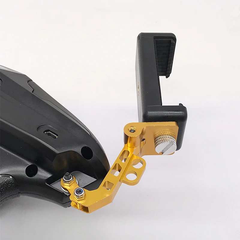 Telefon Halter Clip Halterung Halterung Unterstützung für DumboRC X6 X4 2,4G 6CH Sender Fernbedienung 1/10 1/8 SCX10 D90 RC Auto Boot – Detail 5
