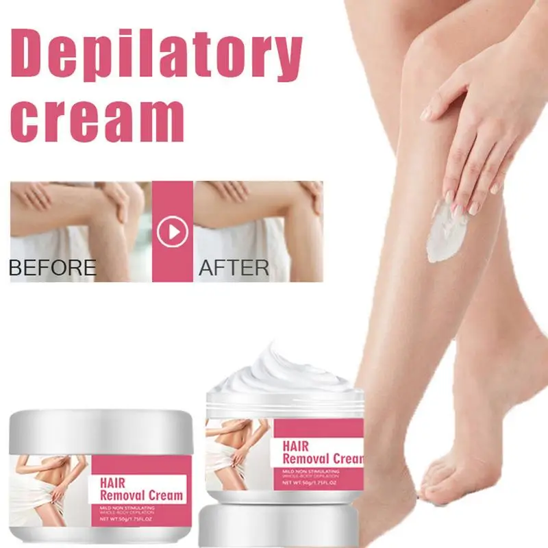 

Underarm Hair Remover Gentle Depilatory Cream for Deep Cleansing 50g Professional Skin Care Supplies for Arms Legs Armpits Whole