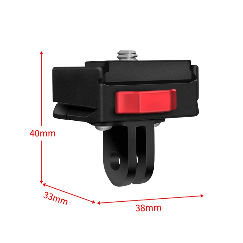 Quick Release Mount Plate Board Anti-shake Clamp V Port for GoPro13 Insta360 DJI