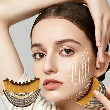 Lymphatic Contour Face Massage Brush 3