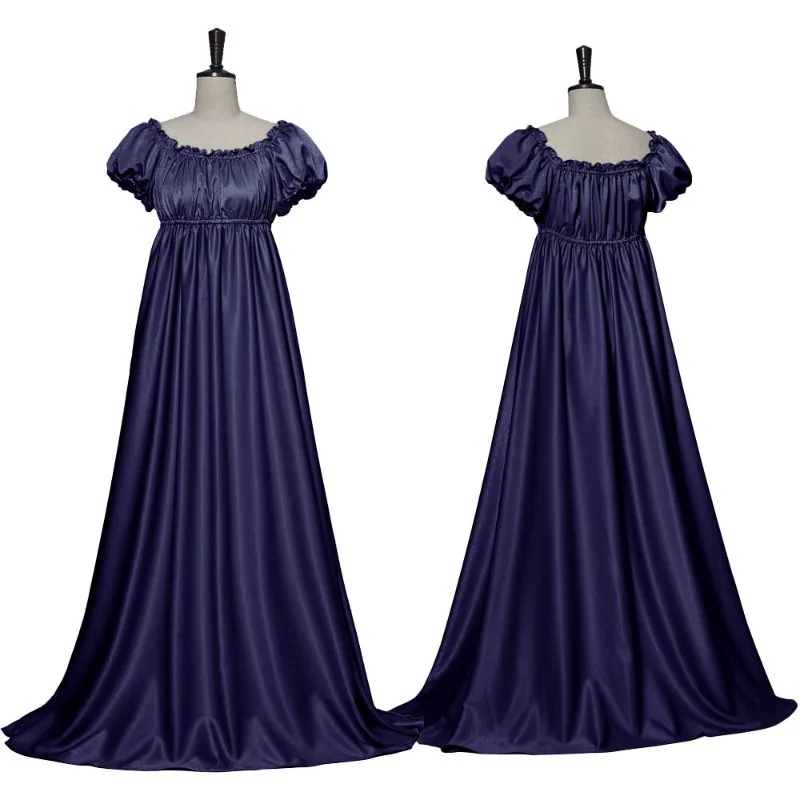 Medieval Dress Women Dress Sexy Off Shoulder Renaissance Victorian Regency Dress Costume Wench Retro Gown Halloween for Women