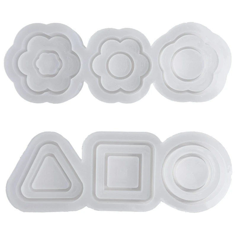 

Resin Shaker Mold DIY Quicksand Resin Casting Epoxy Silicone Mold for DIY Crafts