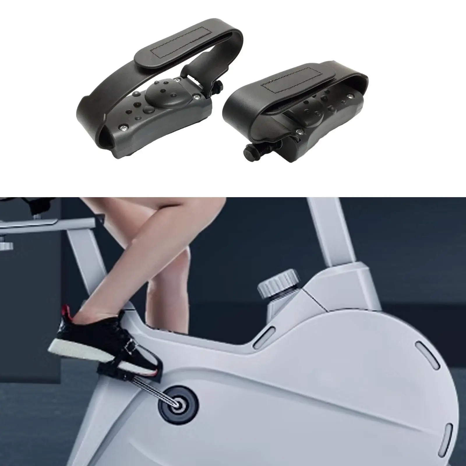 2x Exercise Bike Pedals for Home Office Workout Indoor Bike Stationary Bike