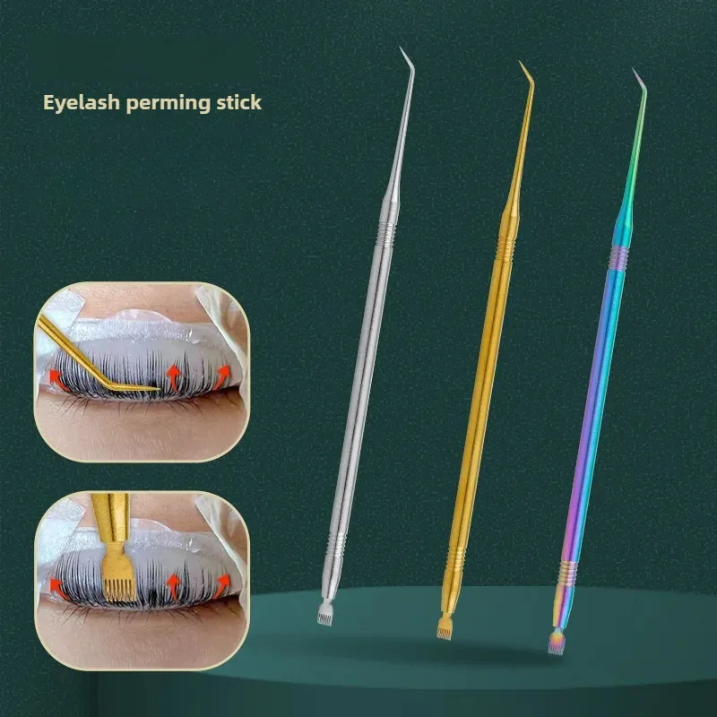 Lash lift kit eyelash perm lifting tools stainless steel clean up rods beauty makeup